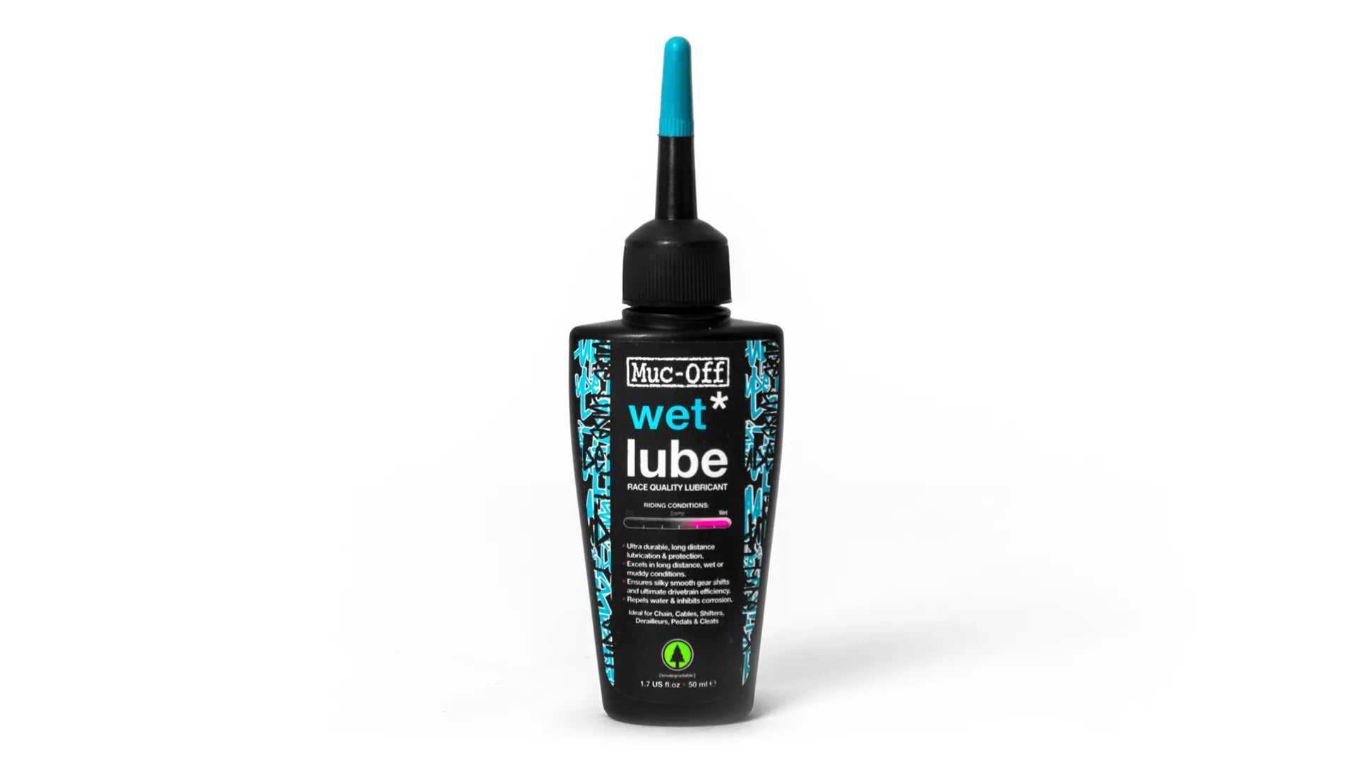 Muc-Off Wet Lube kettingolie voor natte weersomstandigheden 50ml