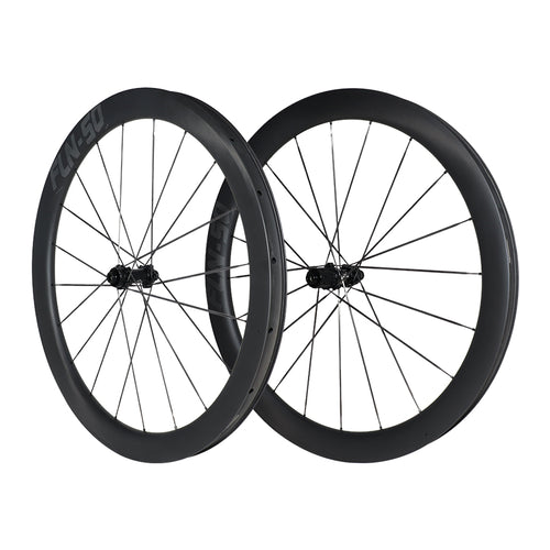 Greengrav FLN-50 Carbon Gravel Wielset - Superlichte 50mm hoge aerodynamische carbon wielen voor gravelbikes